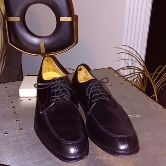 E. VOGEL Custom Black Leather Premium Dress Shoes, 14 - Picture 5 of 7
